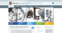 Desktop Screenshot of ahmetbabacan.com